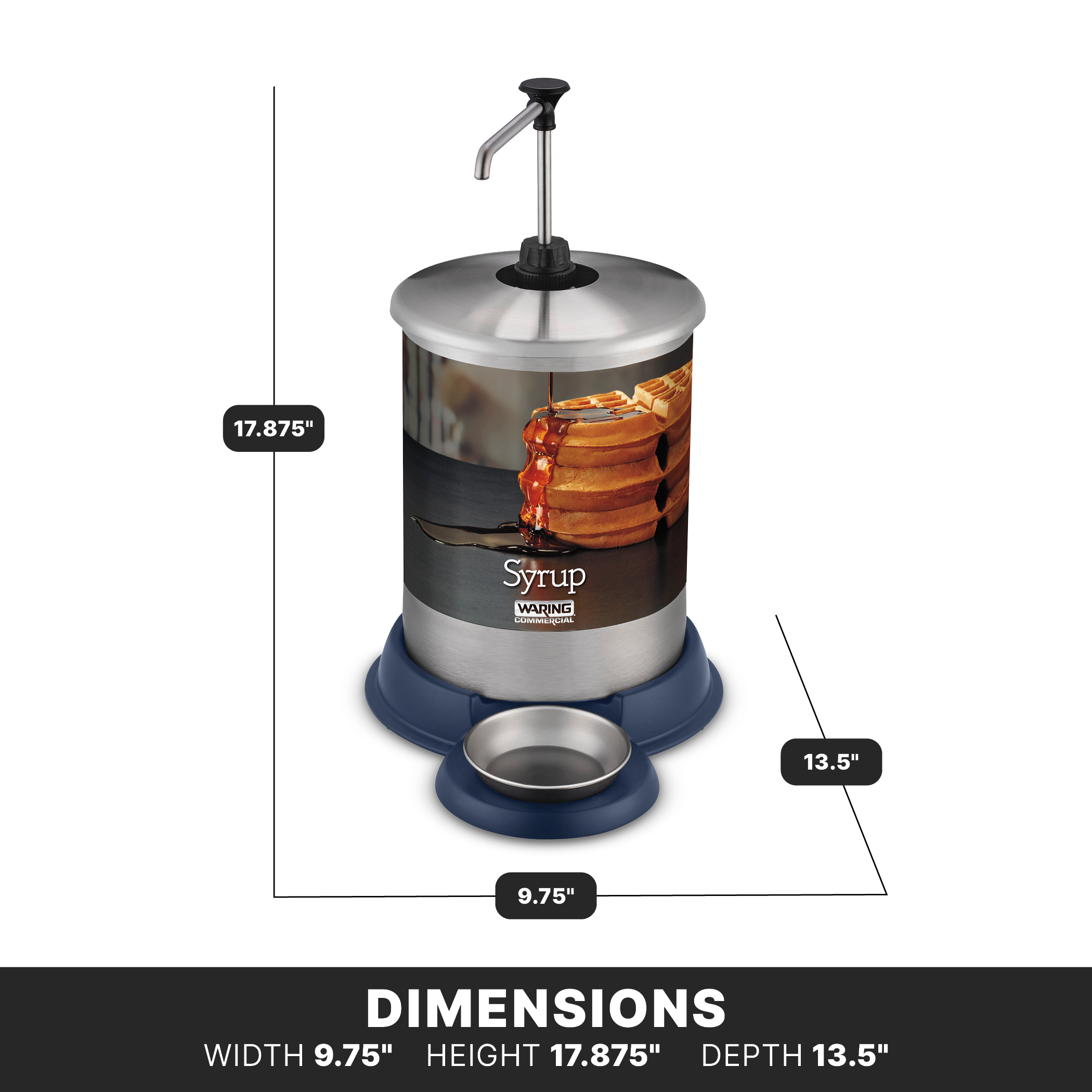 1-Gallon Syrup Dispenser